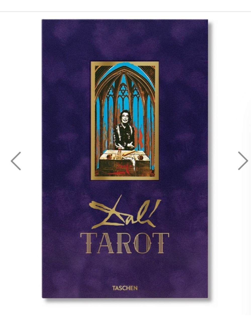 NWOT TASCHEN Dali Tarot Deck and book in XL case